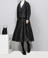 black midi sleeveless dress